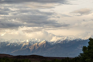 Eastern Sierra from Campground