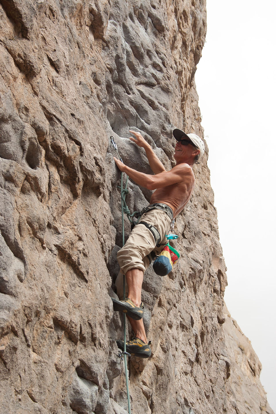 Herb Climbing Central Owens River Gorge Herb Climbing Central Owens River Gorge