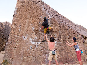 Tommy on Happy Boulder