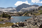 Halfway on 20 Lakes Basin Trail