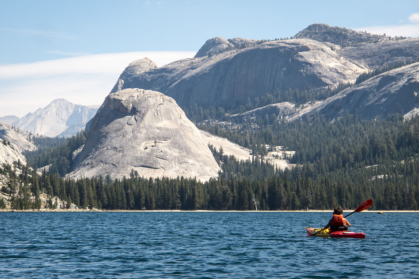 Tenaya Lake Domes with Lolo Kayaking