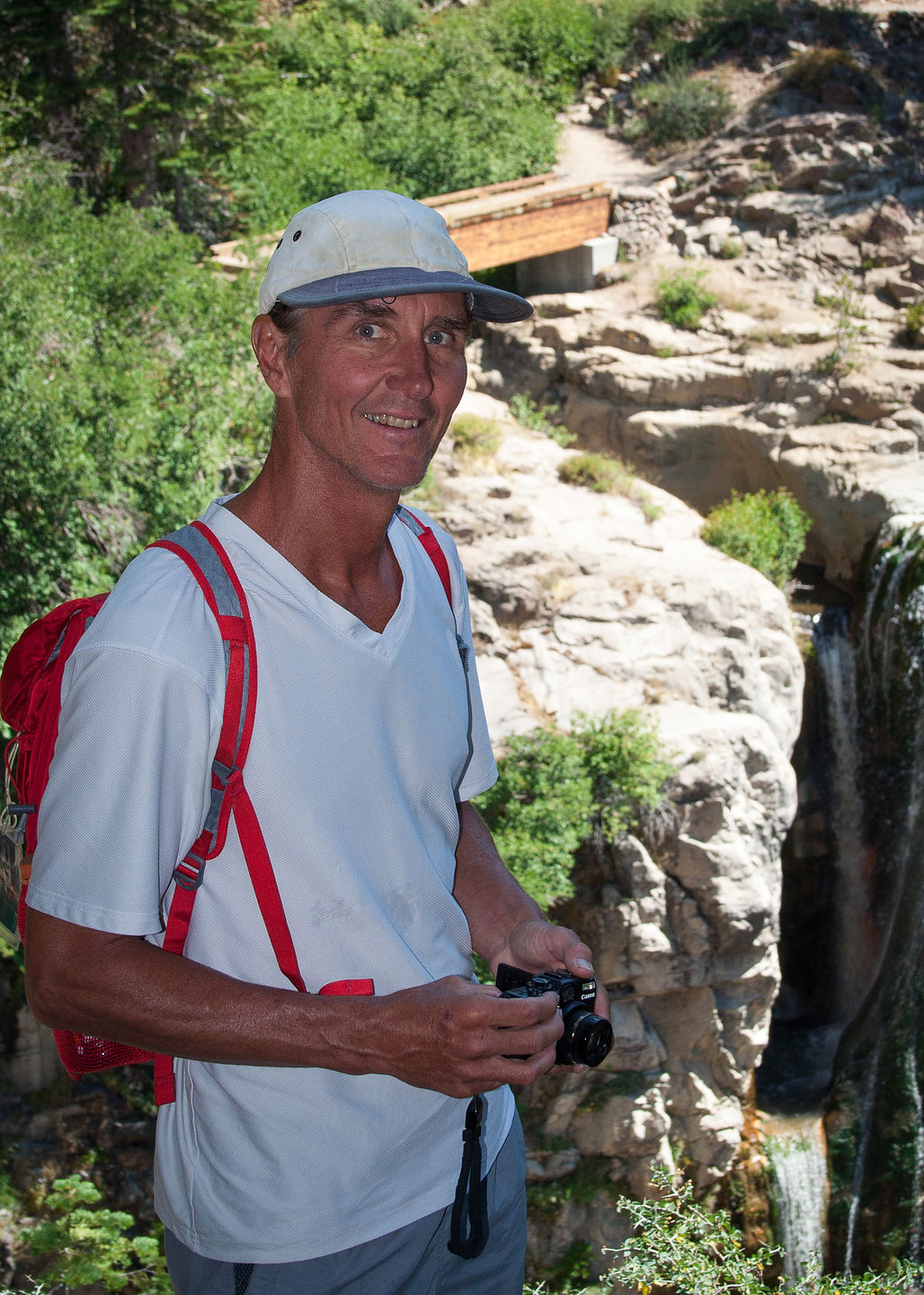Herb at Mill Creek Falls Herb at Mill Creek Falls