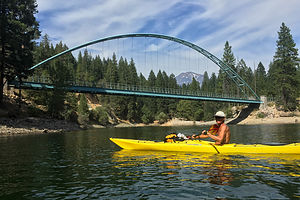 Herb Kayaking in Wagon Creek Inlet