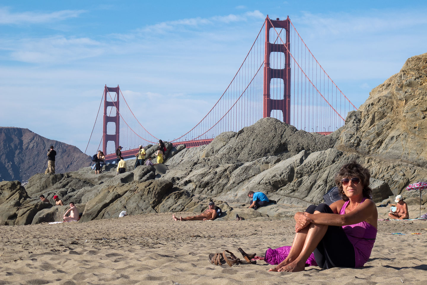 Lolo at Baker Beach