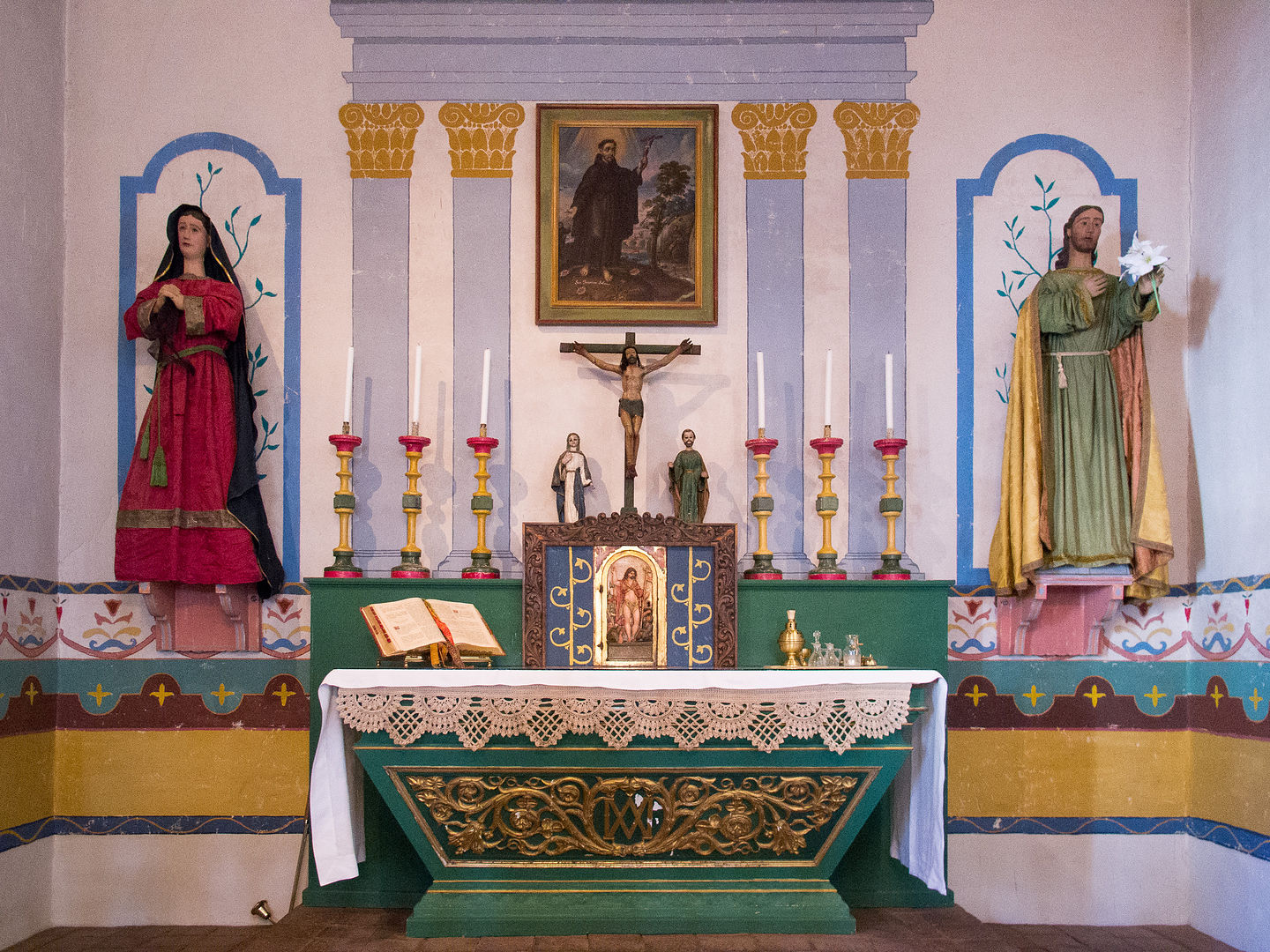 Mission San Francisco Solano de Sonoma Altar Mission San Francisco Solano de Sonoma Altar