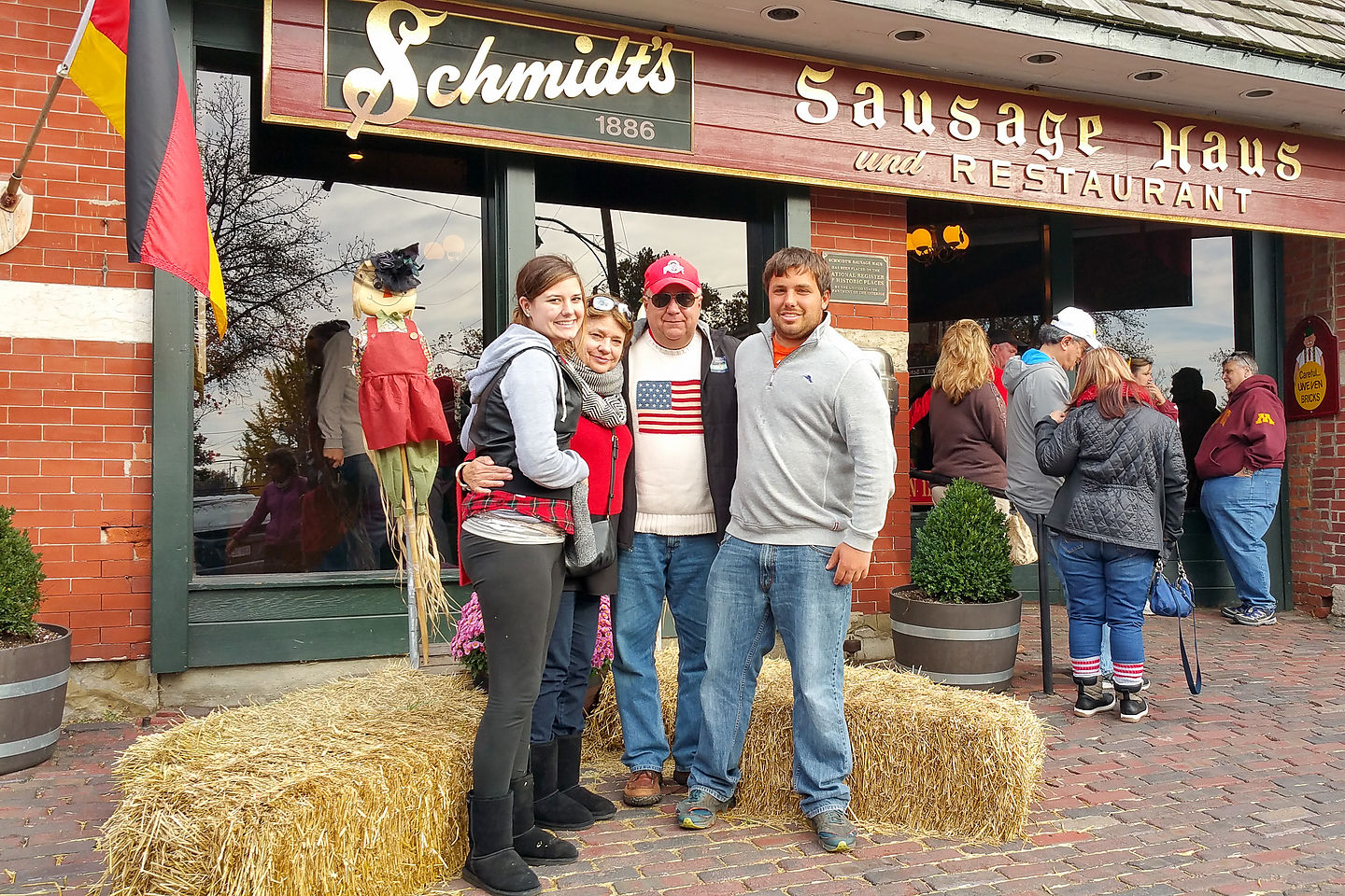 Jim and His Family at Schmidt's Jim and His Family at Schmidt's