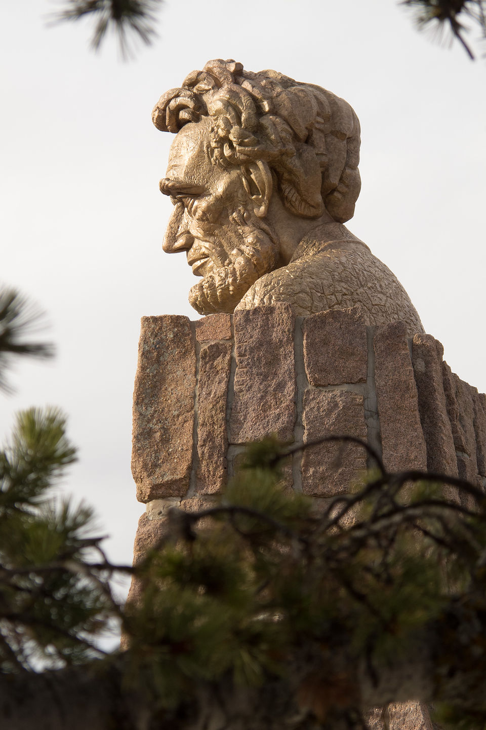 Abe Lincoln Bust in Profile Abe Lincoln Bust in Profile