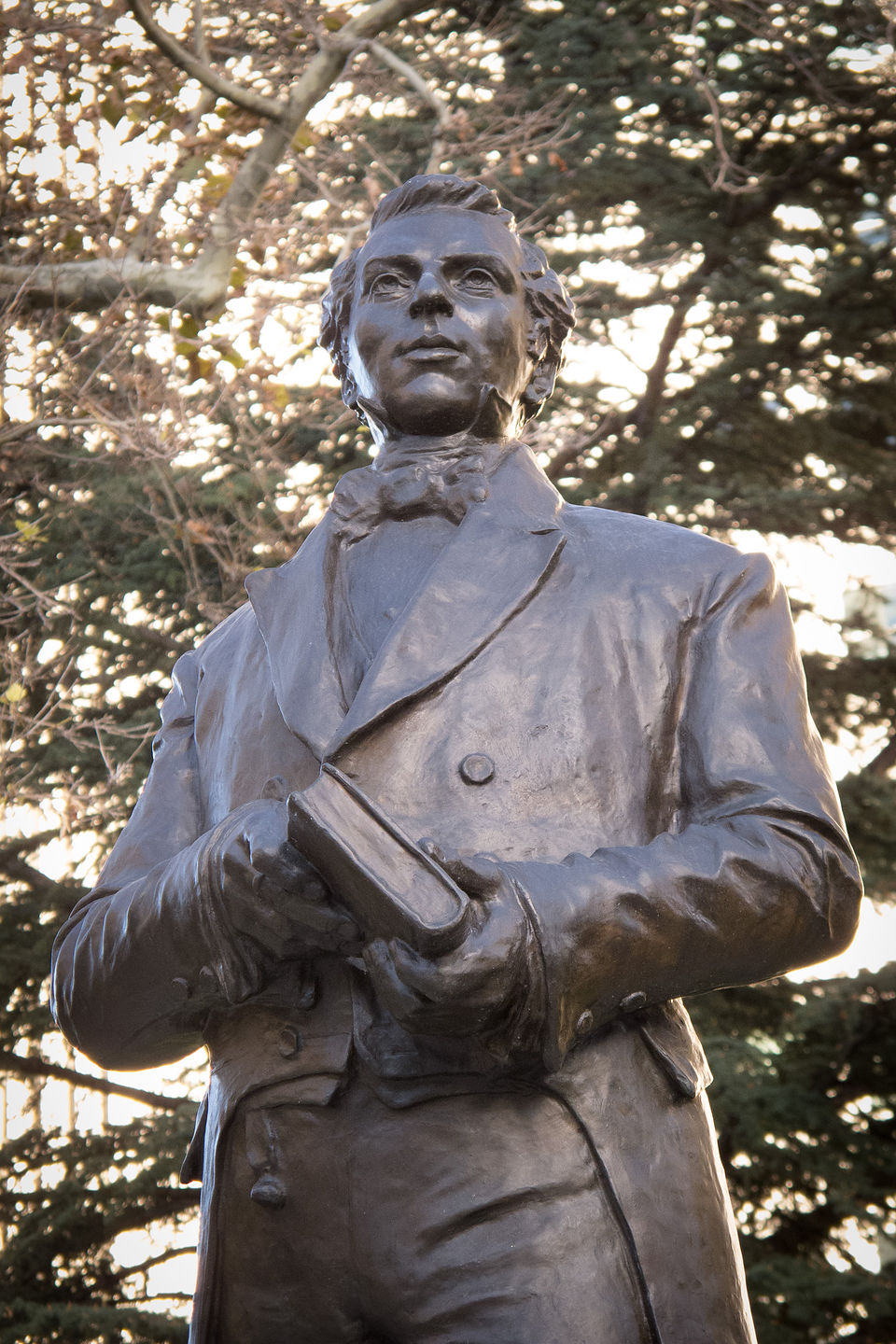 Joseph Smith statue at Temple Square Joseph Smith statue at Temple Square