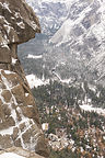 Tiny Yosemite Village Below