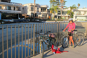Bicycling around Mission Bay