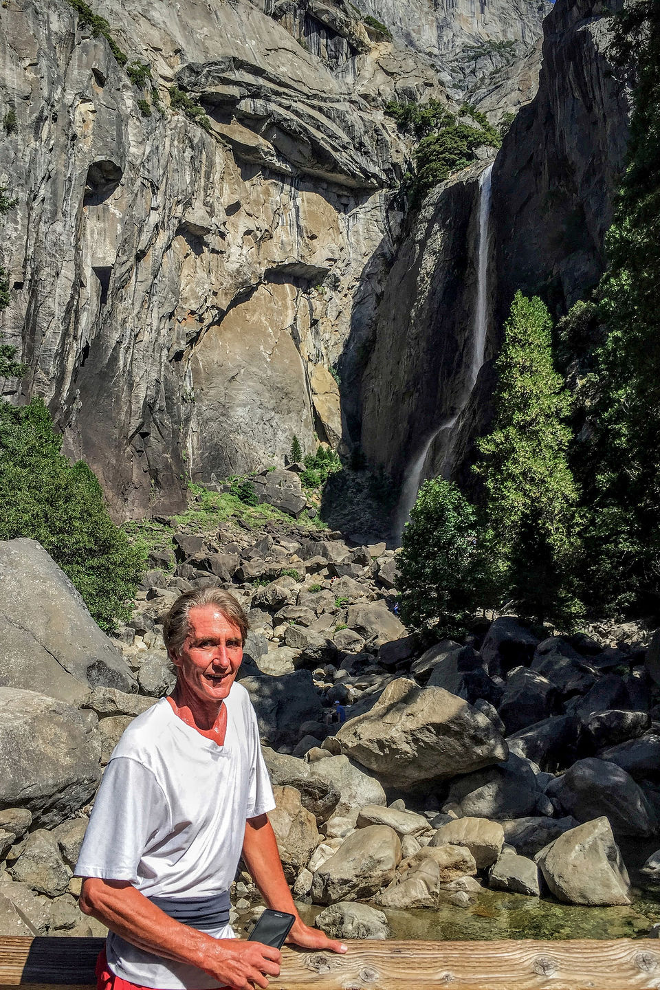 Herb by Lower Yosemite Falls Herb by Lower Yosemite Falls
