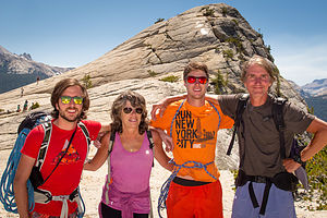 Family on Lembert Dome