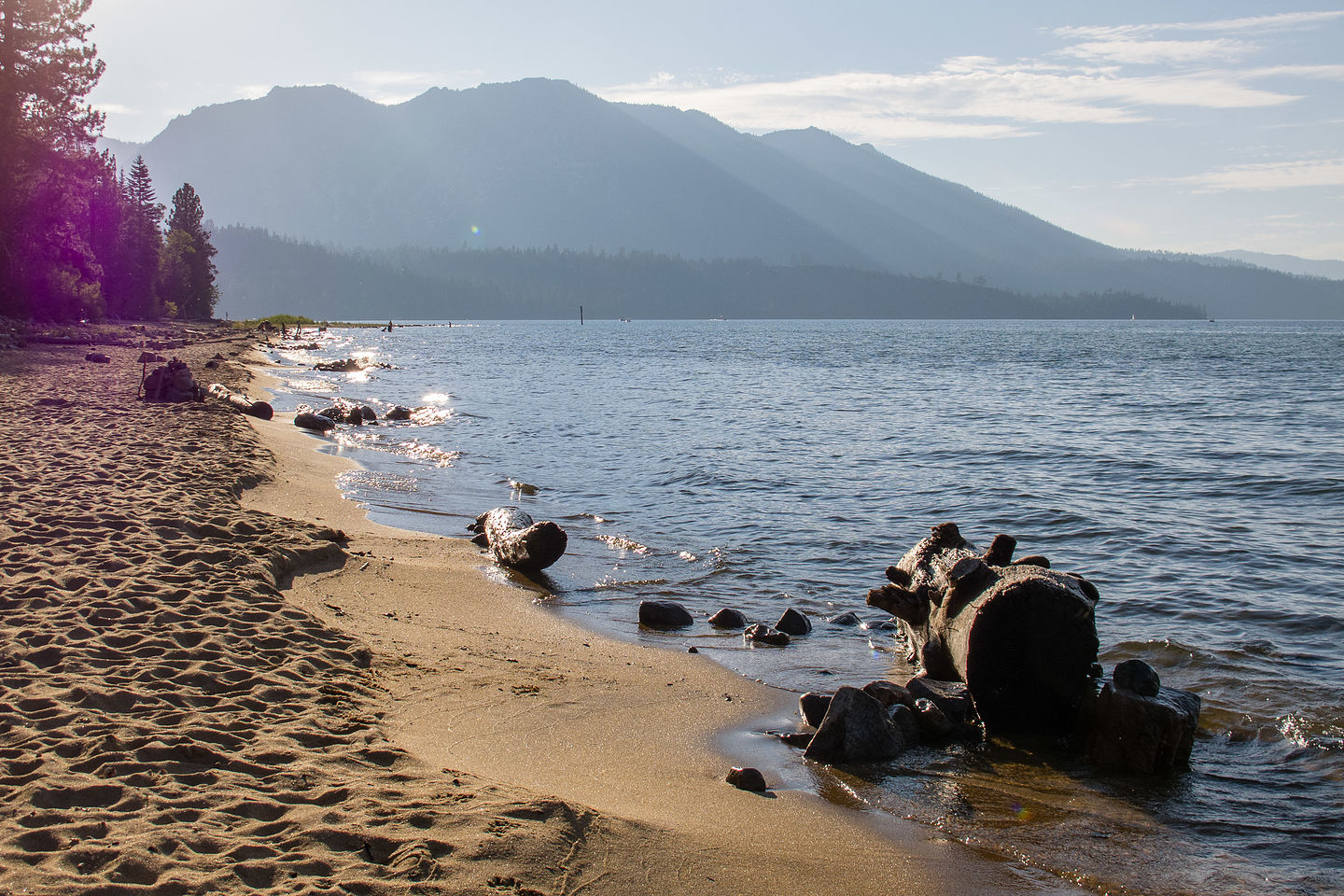 Baldwin Beach on Lake Tahoe Baldwin Beach on Lake Tahoe