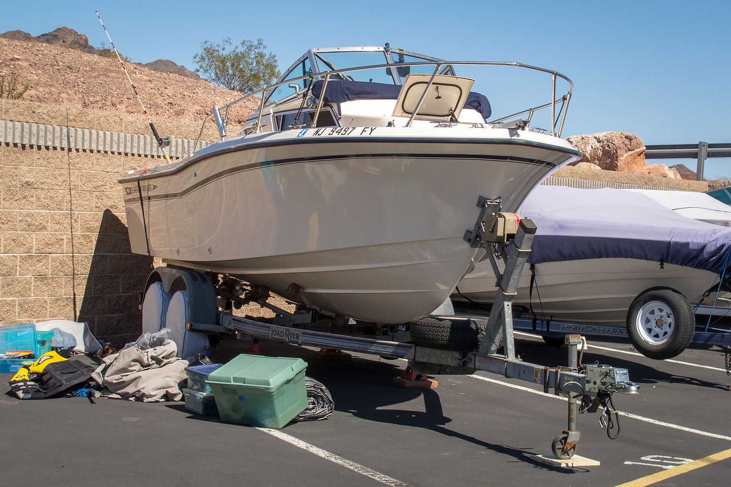 Tucking the boat away for awhile Tucking the boat away for awhile