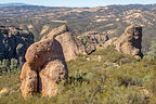 Rock formations along the trail