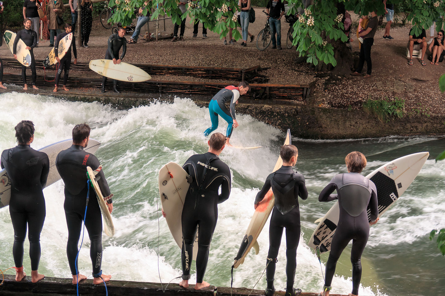 English Gardens Surfers English Gardens Surfers