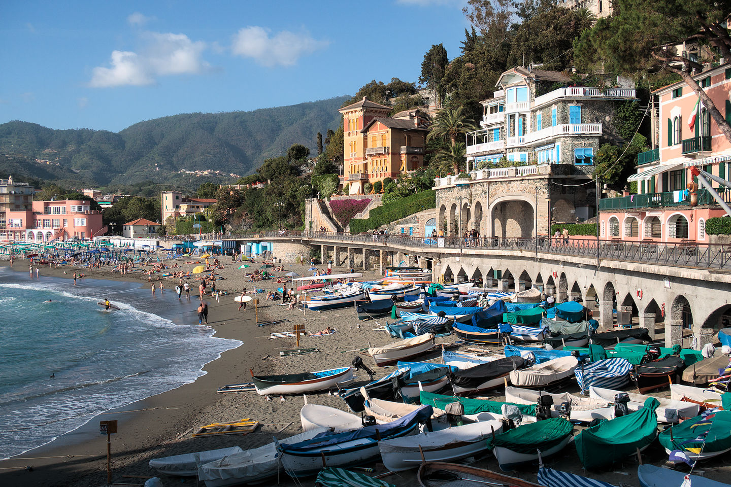 More of lovely Levanto Beach More of lovely Levanto Beach