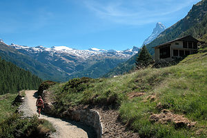 First peak of the Matterhorn