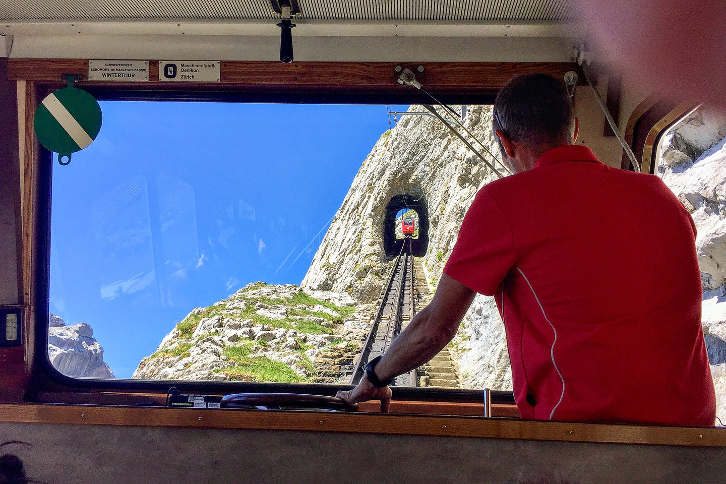 2nd leg of Golden Round Trip - cogwheel railway 2nd leg of Golden Round Trip - cogwheel railway