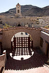 Scotty's Castle courtyard