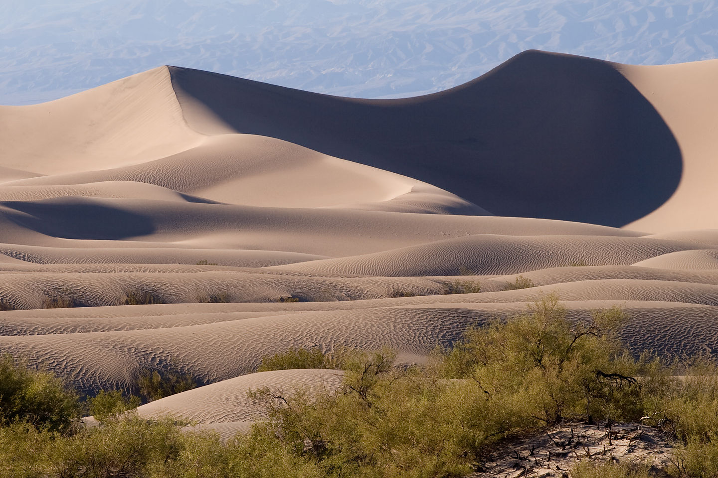 Death Valley sand dune Death Valley sand dune