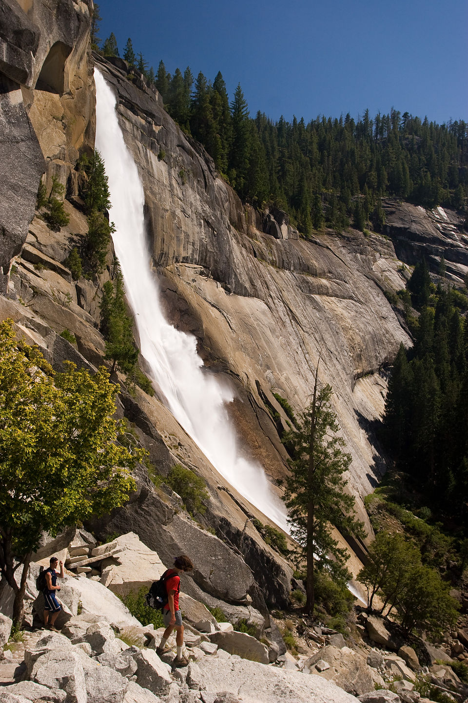 Andrew and Nevada Falls Andrew and Nevada Falls