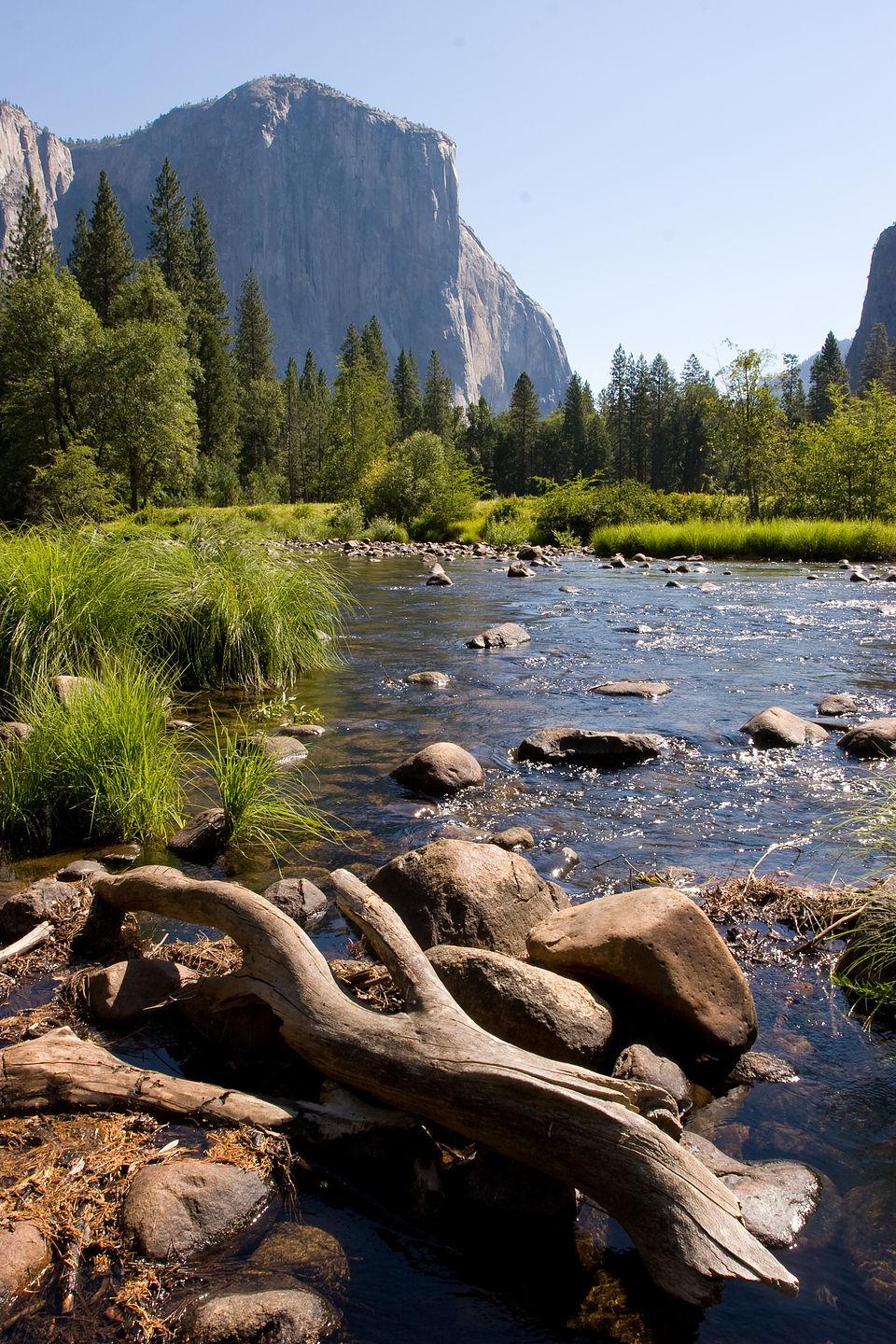 El Capitan and Merced River