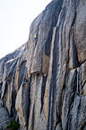 Tommy climbing at Murphy's Creek