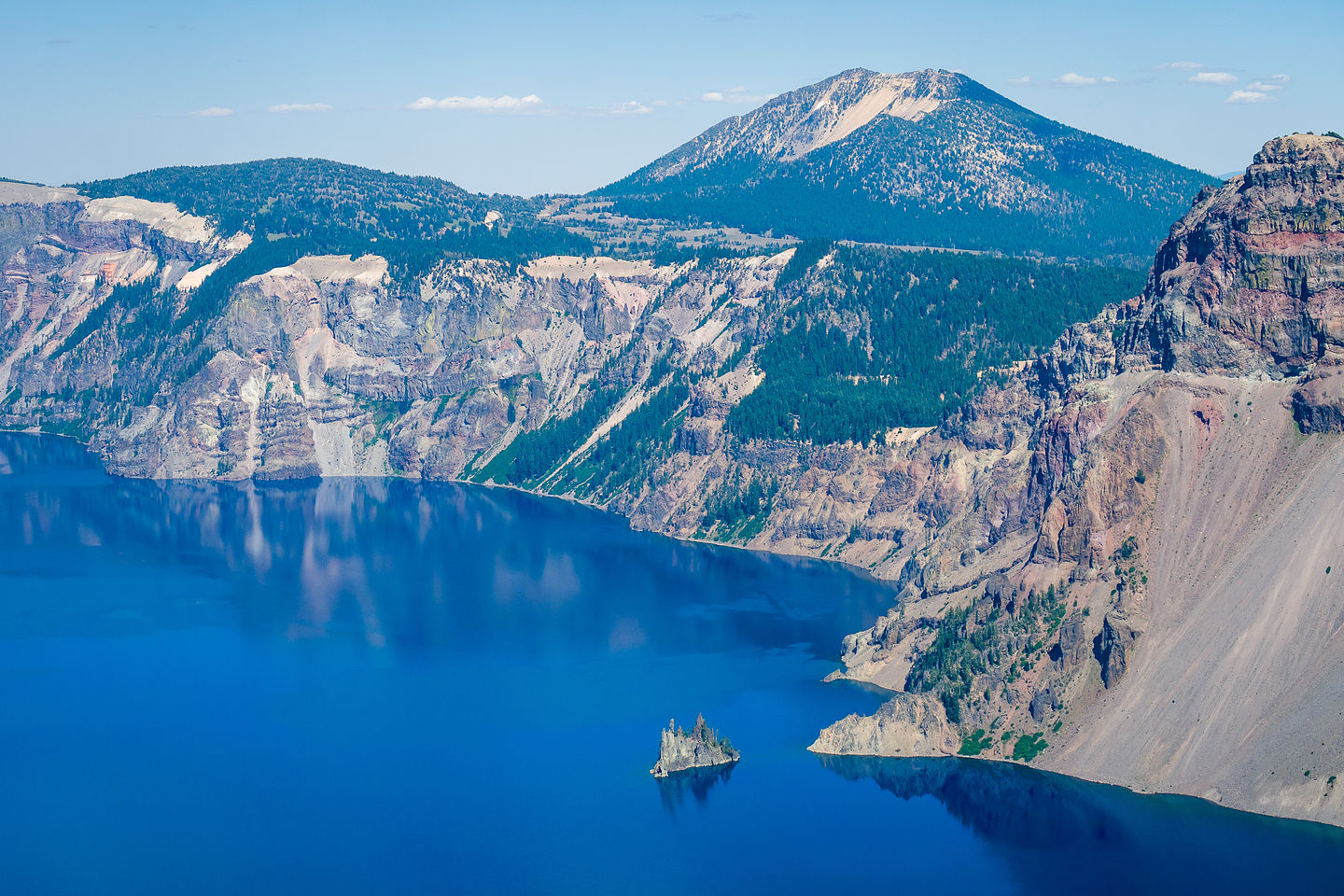 Crater Lake's Phantom Ship Crater Lake's Phantom Ship
