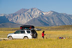 Our campsite in Long Valley