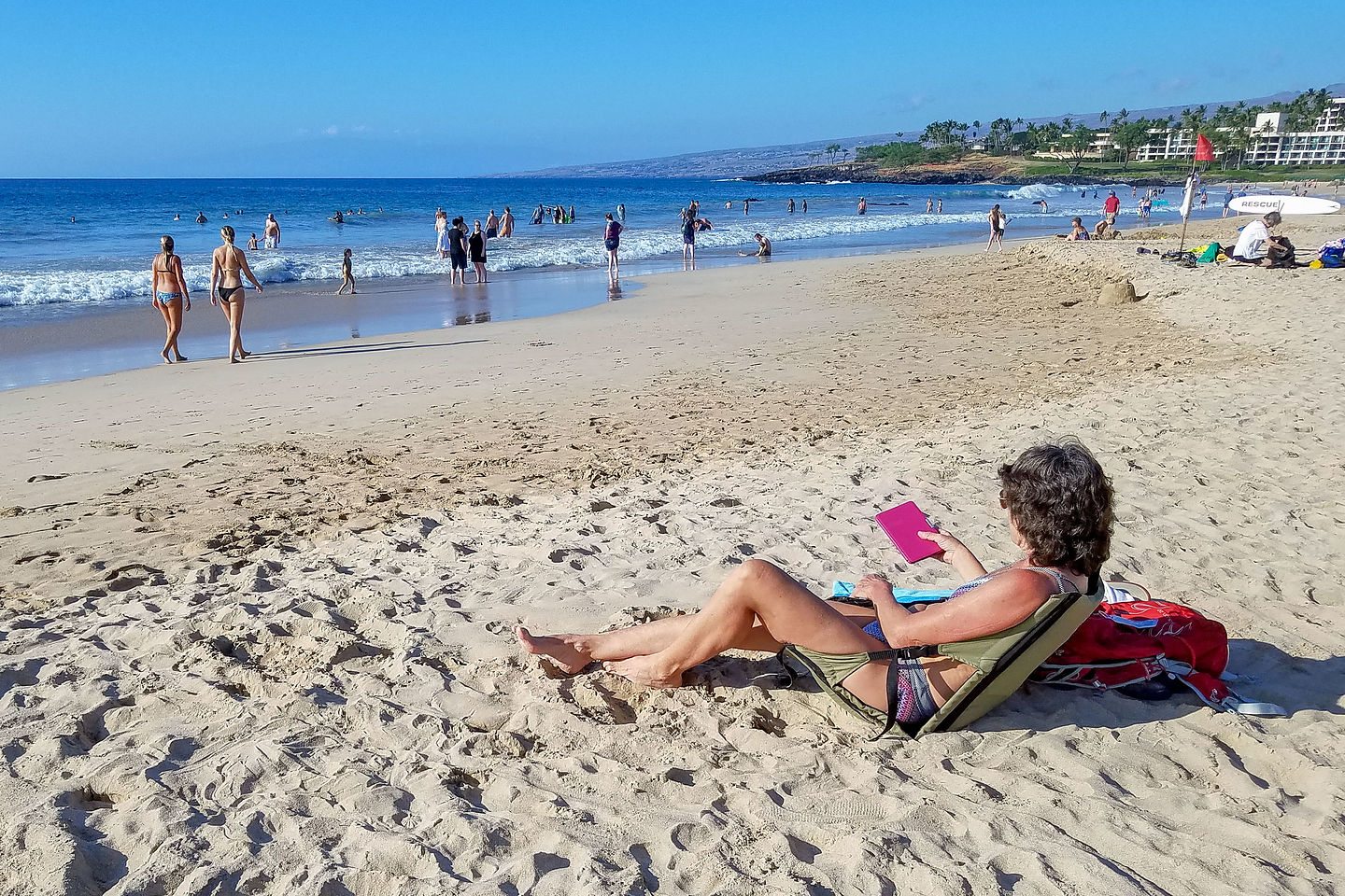 Lolo on Hapuna Beach