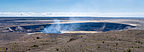 Steam rising from Halema’uma’u Crater