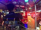 View out of our tuk tuk