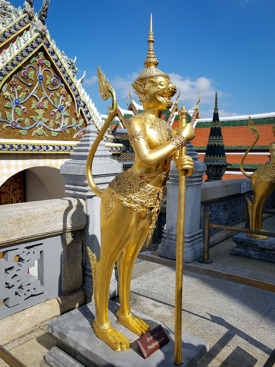 Kinaree at Wat Phra Kaew Kinaree at Wat Phra Kaew