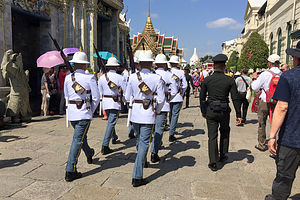 Changing of the Royal Guard at the Grand Palace