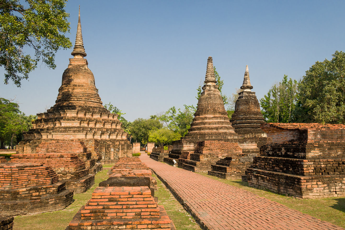 Sukhothai Historical Park - Wat Mahathat Sukhothai Historical Park - Wat Mahathat