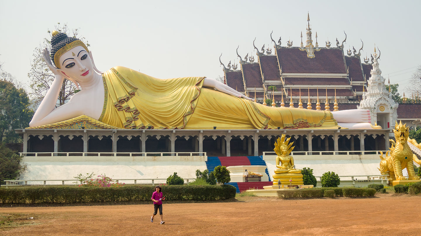 Roadside Reclining Buddha