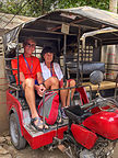 Myanmar tuk tuk ride