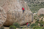 Andrew workng on High Plains Drifter in the Buttermilks