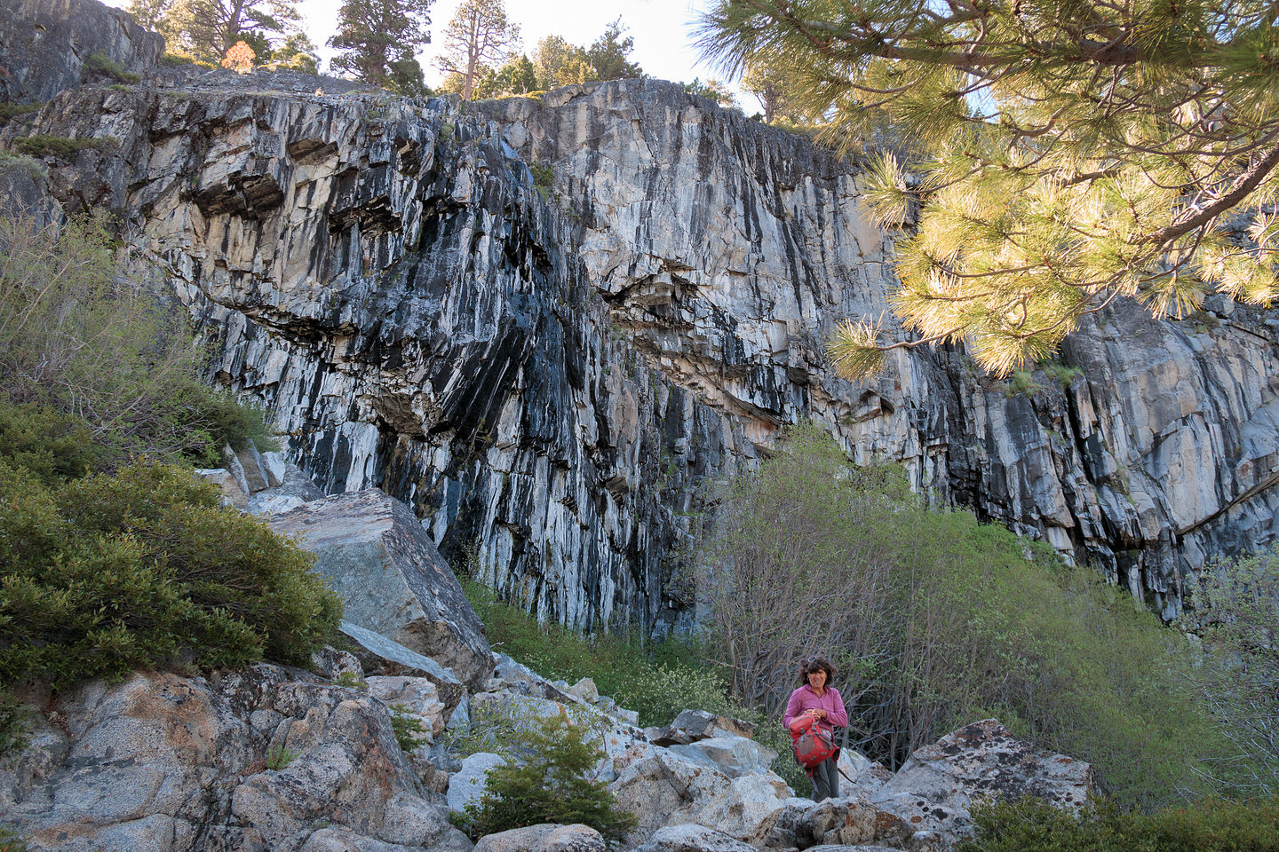 Lolo by Mayhem Cove climbing crag Lolo by Mayhem Cove climbing crag