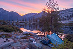 Our campsite at Boulder Creek Lakes