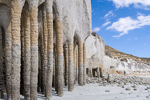 Crowley Lake Stone Columns