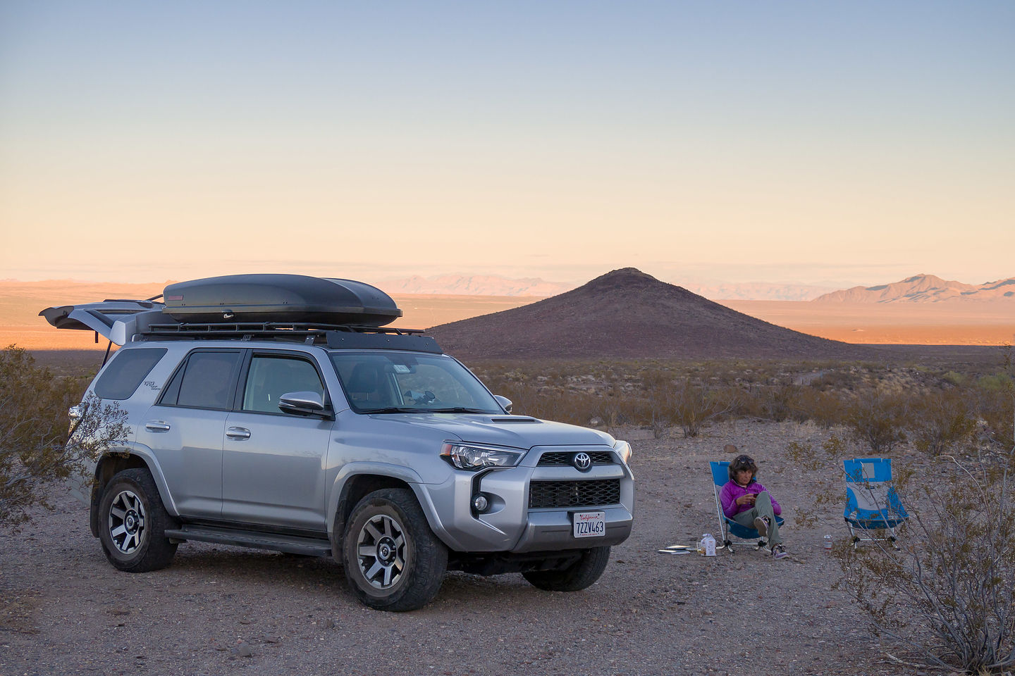 Camping spot by Fort Piute