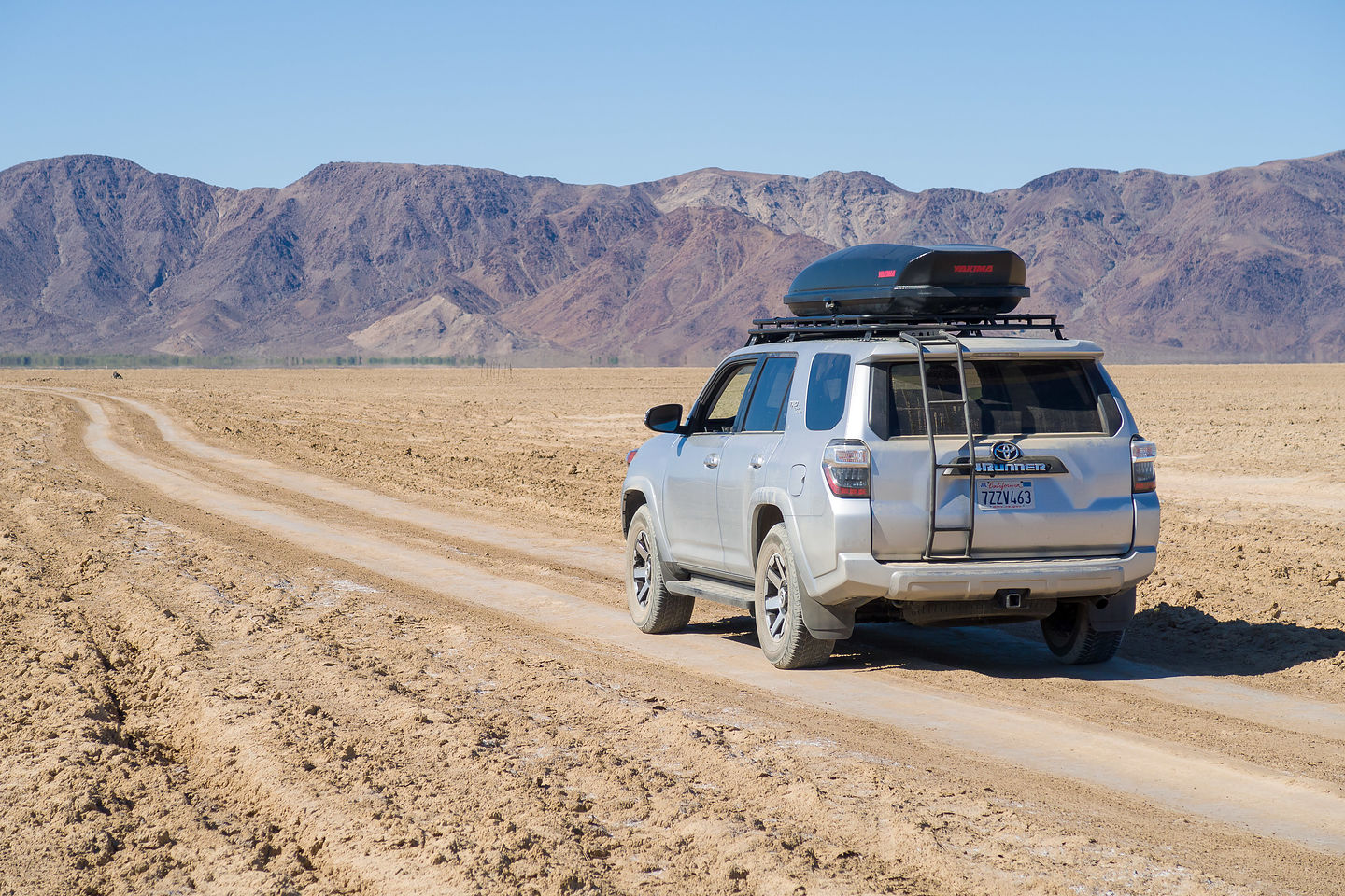 Crossing Soda Lake