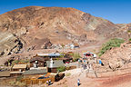 Looking down on Calico Ghost Town