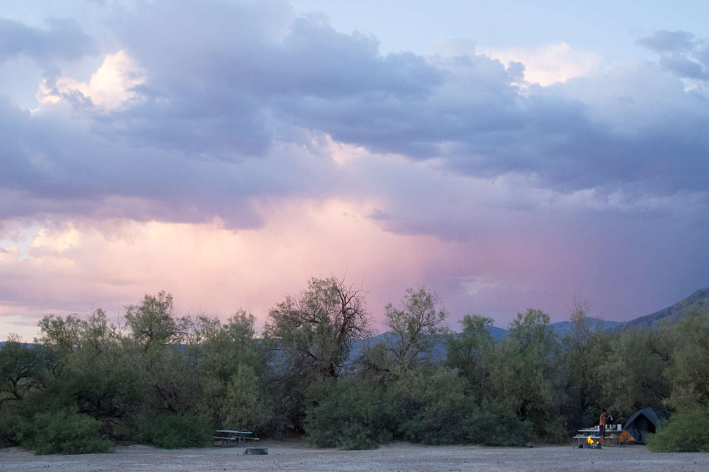 Storm Clouds in Furnace Creek Storm Clouds in Furnace Creek