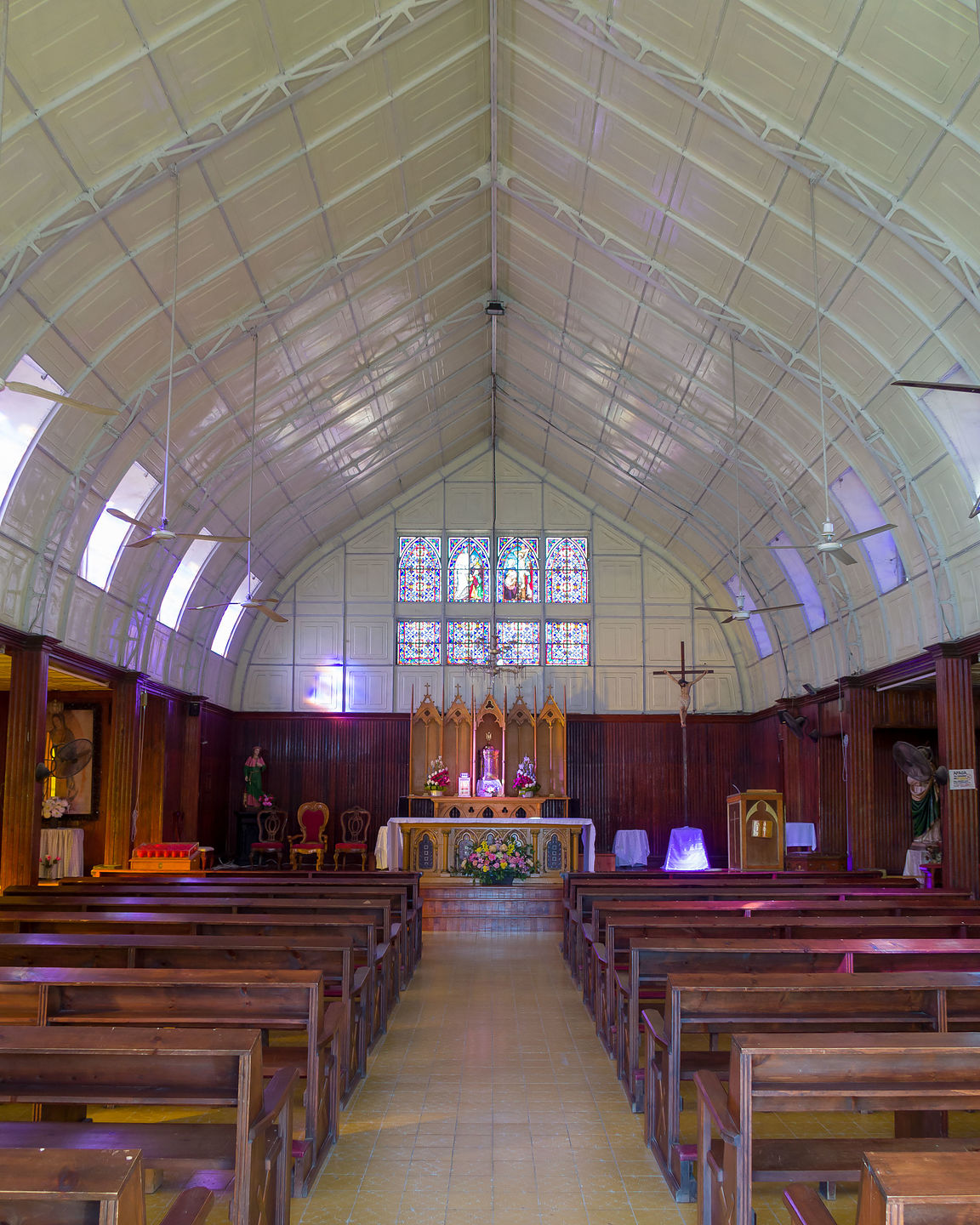 Interior of Eiffel Church