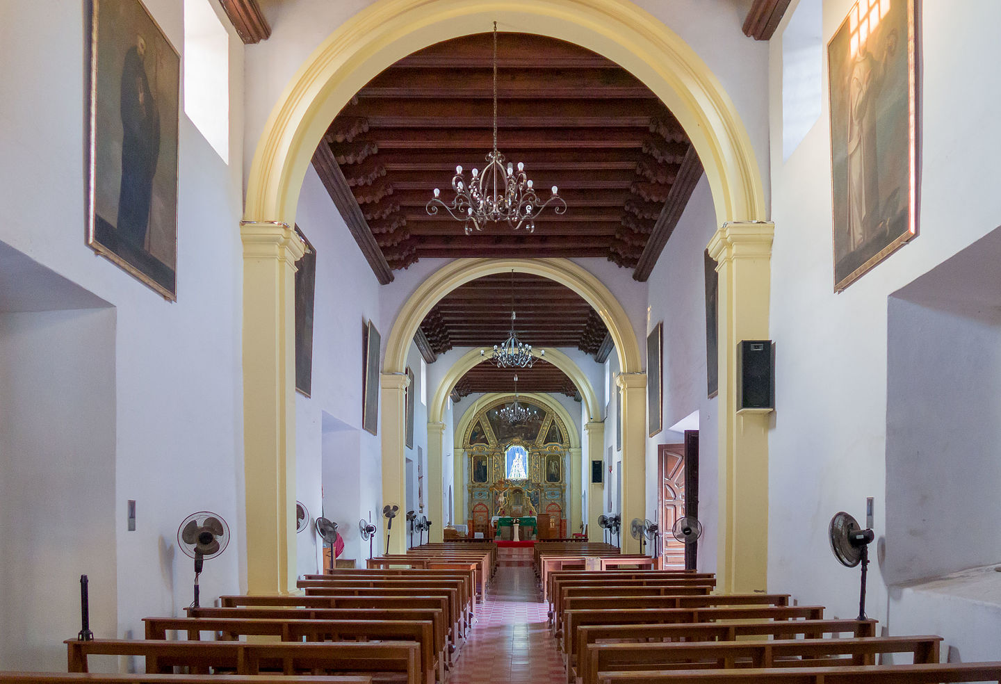 Interior of Mision Nuestra Senora de Loreto Concho Interior of Mision Nuestra Senora de Loreto Concho