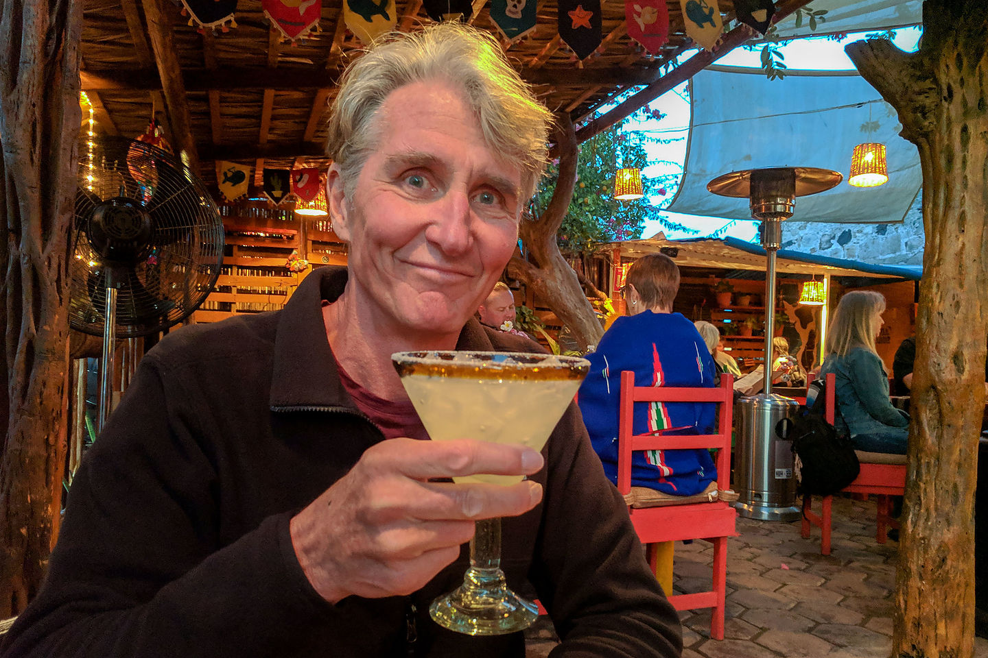 Herb and his margarita Herb and his margarita