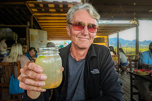 Enjoying lunch at Finca Altozano in the Valle de Guadalupe